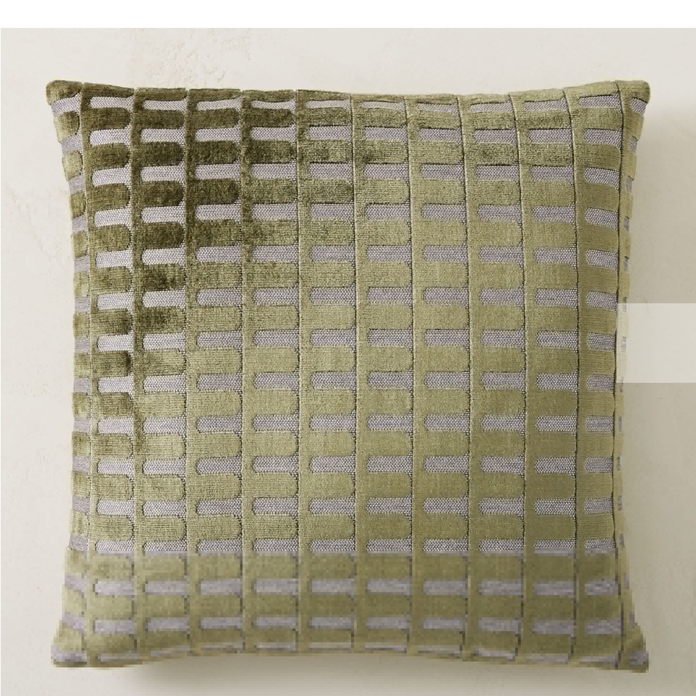 West Elm 2 Cut Velvet Archway Pillow Covers